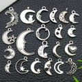 Black Moon and Sun Metal Charms with 22 Listed Options view 1