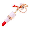 Lipstick, High Heel and Floral Charm Keychains in Eighteen Designs view 5