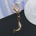Black and Blue Whale Ocean Metal Clasp Keychain Set view 4