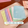 Pastel Resealable Pouches with Clear Front Windows view 2