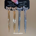 Crystal Bow Chain Tassel Stud Earrings Fashion Jewelry Accessory view 4