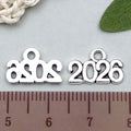Gold-Tone Number Metal Charms with 5 Listed Options view 10