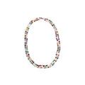 Multicolor Beaded Long Necklace With Mixed Round Stones view 5