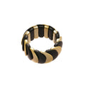 Gold Stretch Bracelet Moon Disc Diamond Segment 6 Styles view 5