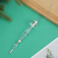 Clear Crystal Bead Icicle Ornament Pearl Tree Charm view 8