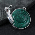 Silver Tone Snail Charm Pendant Enamel Shell Three Colors view 7