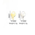 Polished Heart Alloy Charms in 2 Styles for Jewelry Crafts view 2