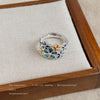 Multicolor Flower Ring