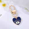 Navy Heart Eye