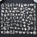 Blue Seashell Metal Charms with 15 Listed Options for DIY Jewelry Making view 1