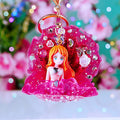 Pearl and Crystal Mermaid Doll Keychains in Six Colors plus Assorted Option view 11