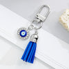 Silver Round Eye Tassel