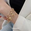 Seven Ocean Charm Bracelets With Starfish Shell Turtle And Whale Tail Details view 2
