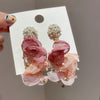 Pink Floral Tassel
