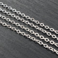Oval Link Metal Jewelry Chain in Five Plated Color Finishes view 10