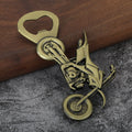 Motorcycle-Shaped Metal Bottle Opener in Five Finishes view 6