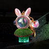 Pink-Green Space-Rabbit