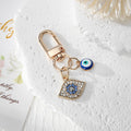 Gold Tone Blue Evil Eye Clip Charms in Eleven Designs view 11