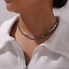 Slim Steel Necklace