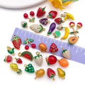 Metallic Strawberry and Cherry Metal Charms with 31 Listed Options view 3