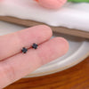 Black 3mm Studs