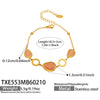 Orange Glass Bracelet