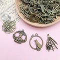 Metallic Halloween Theme and Skull Metal Charms with 18 Listed Options view 4