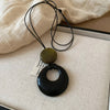 Green Disc Black
