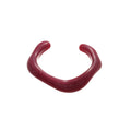 Wavy Marbled Open Resin Cuff Bracelet In Twelve Colors view 5