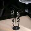 Black Crystal Tassel