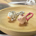 Mini Flocked Animal and Character Ball-Chain Charms in Twenty-Four Designs view 5