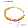 Gold Pink Band