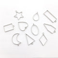 Metallic Heart Metal Charms with 23 Listed Options view 12