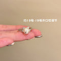 Forty Two Mixed Crystal Pearl Floral Geometric And Animal Rings view 11