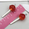 Clear Red Lollipop