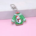 Glitter Acrylic Christmas Sweater Keychain 4 Characters view 7