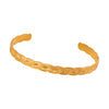 Gold Braid Cuff