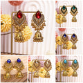 Twenty-Two Beaded Bell and Teardrop Dangle Earring Designs view 2