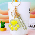 Crystal Paw Keychains with Matching Jeweled Straps in Five Colors view 9