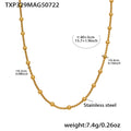 Gold Multi Charm Heart Cross Pearl Layered Necklace Mix view 6