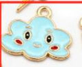 Colorful Enamel Sky and Weather Charms in Nine Designs view 7