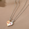 Gold Silver Heart