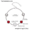 Red Steel Bracelet