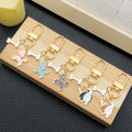 Dog and Bone Enamel Clasp Keychains in 16 Playful Designs view 3