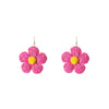 Fuchsia Woven Flowers