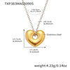 TXP383 SilverGoldNecklace