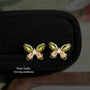 Olive Pink Butterfly