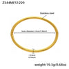 Z544 Gold Bangle