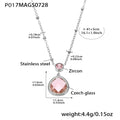 Mixed Charm and Color Glass Necklace Bracelet Collection view 10