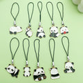Panda Charms and Pendants Featuring Flower Across 21 Pictured Variations view 1